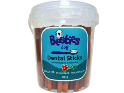 Besties dental sticks fogtisztító rudak 480g