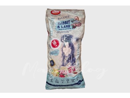 Alice kutyatáp nyúl bárány vörös áfonya