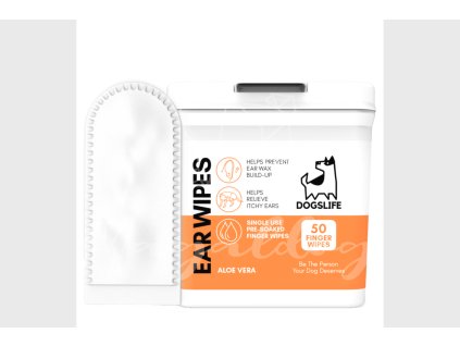 Fültisztító kendő kutyáknak – 50 db (1)