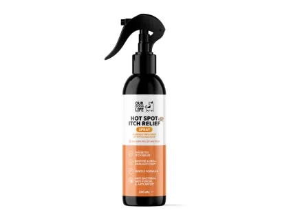 Bőrnyugtató spray kutyáknak
