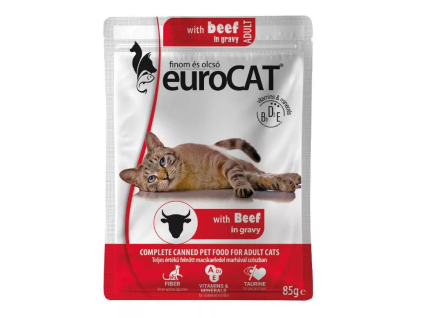 EURO CAT POUCH 85G MARHA