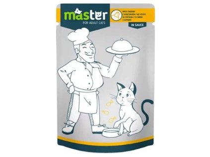 MASTER CAT POUCH 80g csirkés