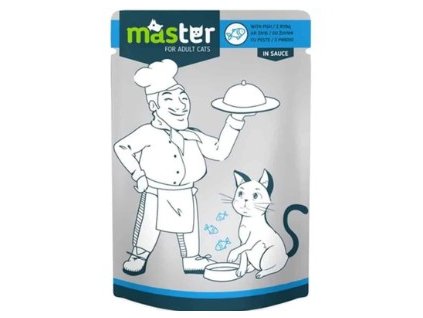 MASTER CAT POUCH 80g halas