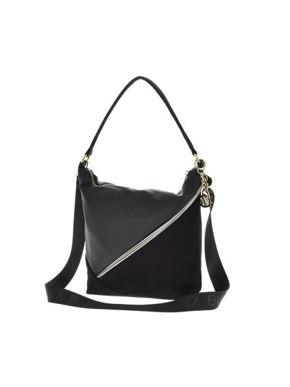 torebka polska laura biaggi kb332 blackmatsuede