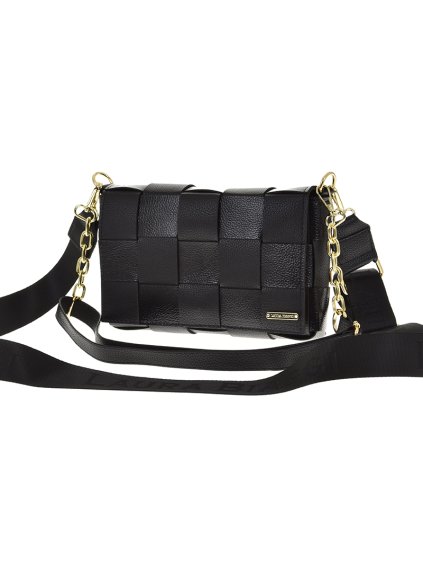 torebka polska laura biaggi f236 blackmatshine2