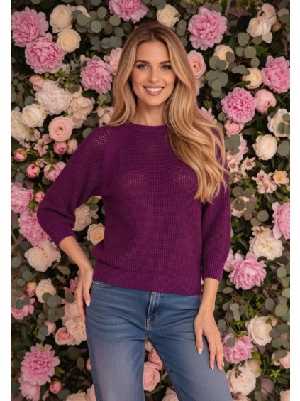 MAGENTA dámsky pletený top 3891 M