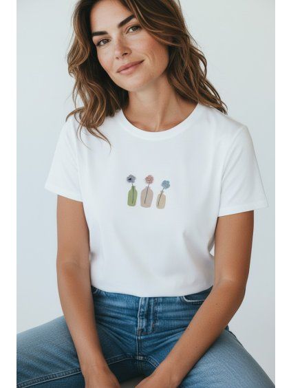 Dámsky top 2630/WHITE