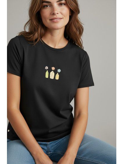 Dámsky top 2630/BLACK