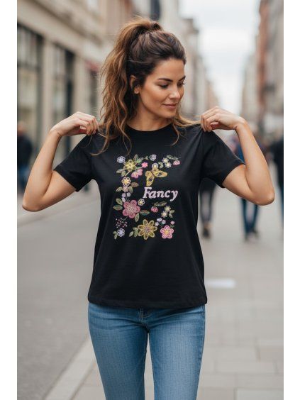 Dámsky top 2670/BLACK