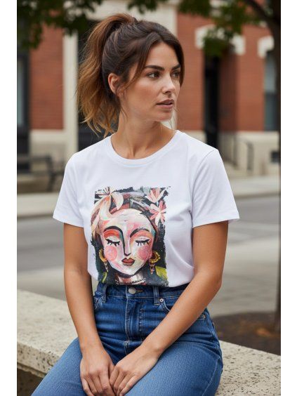 Dámsky top 50639/WHITE