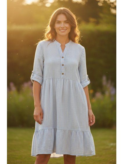 Dámske šaty 62488/BLUE