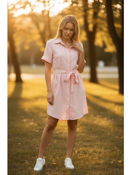 Dámske šaty 62494/PINK