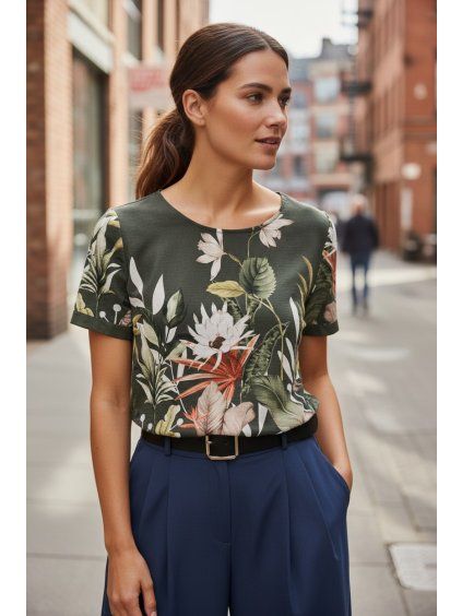 Dámsky top 62542/OLIVE