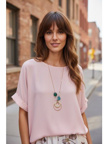 Dámsky top 62361/PINK
