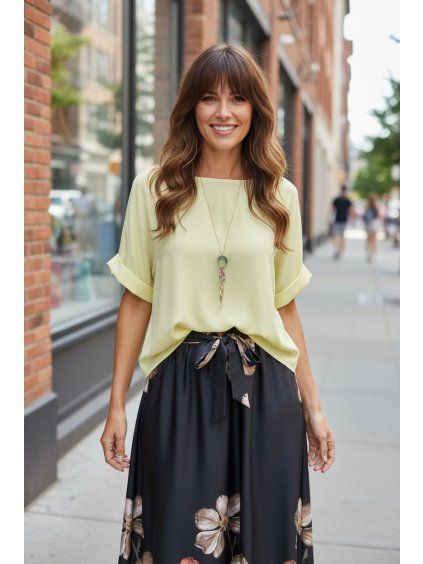 Dámsky top 62361/YELLOW