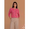 MAGENTA dámsky pletený top C3044-PINK