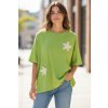 Dámsky oversize top 60395/GREEN