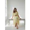 Dámske midi šaty 62342/YELLOW