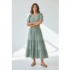 Dámske midi šaty 62342/MINT