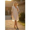 Dámske košeľové šaty 62487/BEIGE