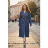 Dámsky kabát 62314/DARK DENIM