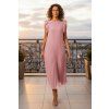 Dámske midi šaty 62539/PINK