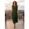 Dámske midi šaty 62539/OLIVE