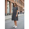 Dámske oversized šaty 60856/BLACK