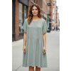 Dámske oversized šaty 60856/OLIVE