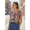 Dámsky top 62542/BEIGE