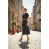 Dámske šaty 62435/DARK BLUE