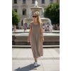 Dámske šaty 60940/DARK GREY