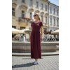 Dámske šaty 60940/BURGUNDY