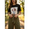 Dámske nohavice 62741/OLIVE