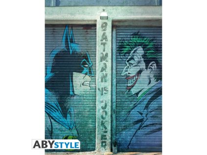 dc comics canvas batman vs joker 30x40 x2