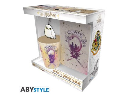 harry potter pck mug250ml keyringpvc notebook hogwarts