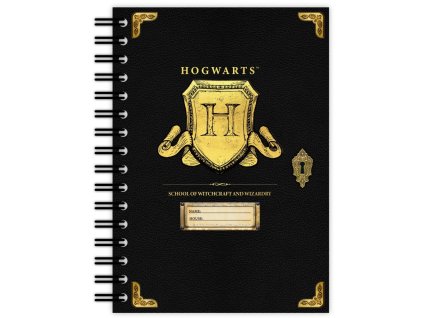 99499558 blok a5 krouzkovy harry potter bradavice