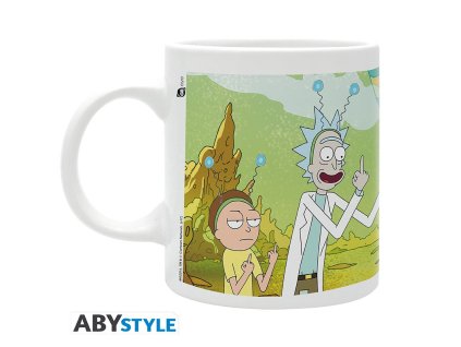 rick and morty mug 320 ml peace subli box x2