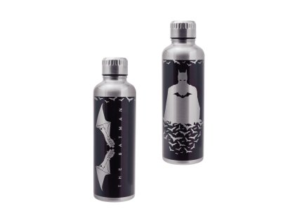 PP9773TBM The Batman Metal Water Bottle product front and back scaled