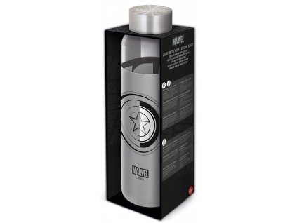 12093 sklenena lahev s navlekem 585 ml marvel