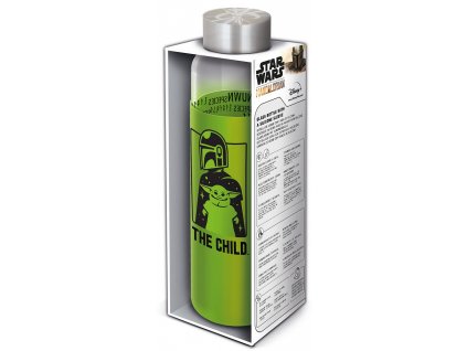 12186 sklenena lahev s navlekem 585 ml mandalorian