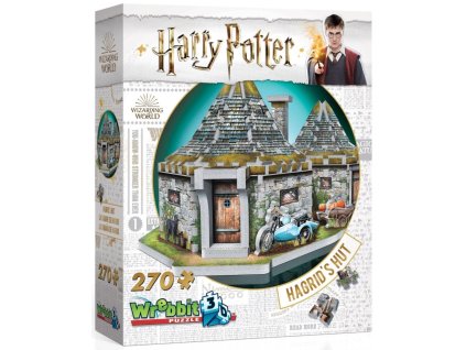 wrebbit 3d puzzle harry potter hagriduv domek 270 dilku