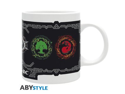 magic the gathering mug 320 ml mana symbol subli box x2