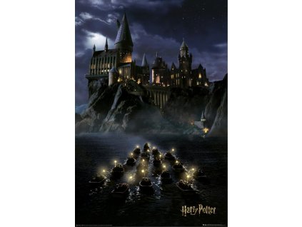 plakat 61x91 5cm harry potter hogwarts