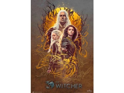 plakat the witcher season 2 group