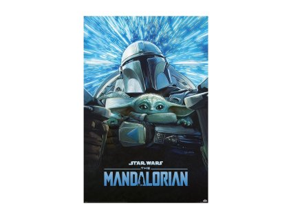 the mandalorian s3 lightspeed poster 61x91.5cm