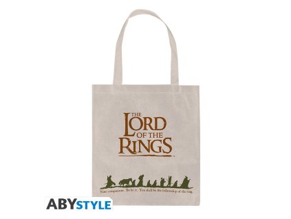 lord of the rings tote bag fellowship
