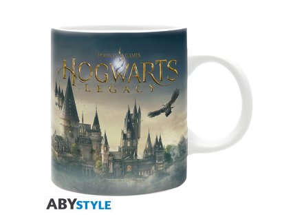 harry potter mug 320 ml hogwarts legacy castle subli x2