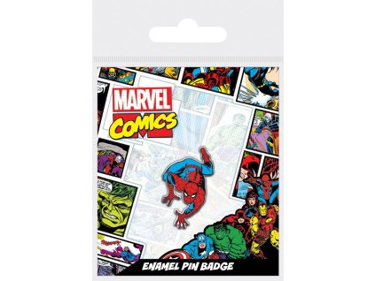 14828 odznak smalt spider man