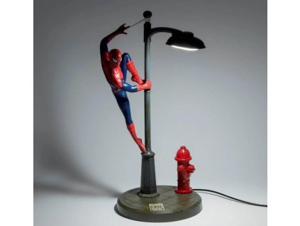 spiderman lampa led stolni 33 cm